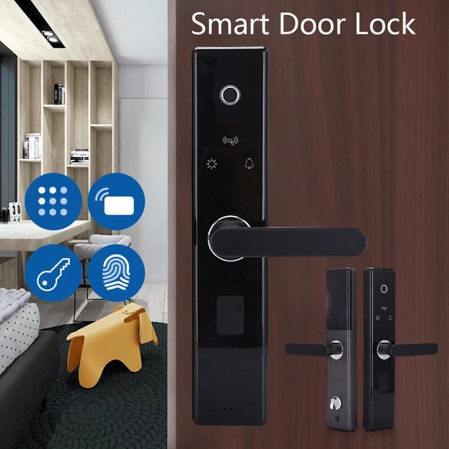 SMART TOUCHSCREEN DOOR Lock Electronic Keypad Fingerprint Keyless Entry