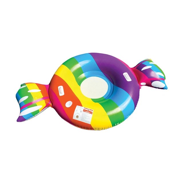 MEMBERS MARK OVERSIZED Inflatable Pool Float, Candy *Distressed Pkg 26