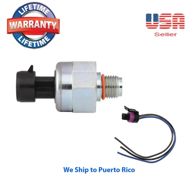 INJECTION CONTROL PRESSURE ICP Sensor + CONNECTOR FOR DT466E I530E