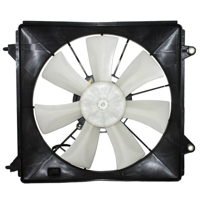 PASSENGER RADIATOR FAN Motor Fan Assembly Condenser Fits 0914 TSX