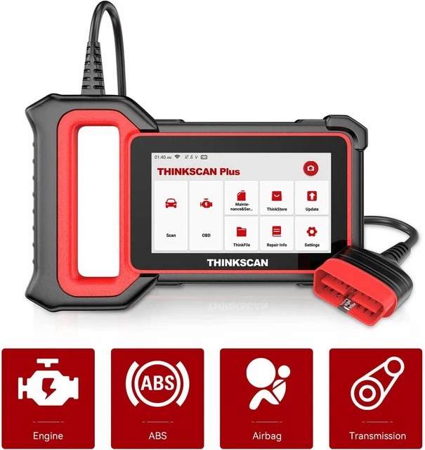 ABS/SRS/ENGINE/TRANSMISSION CAR FAULT Code Reader Turn off Light