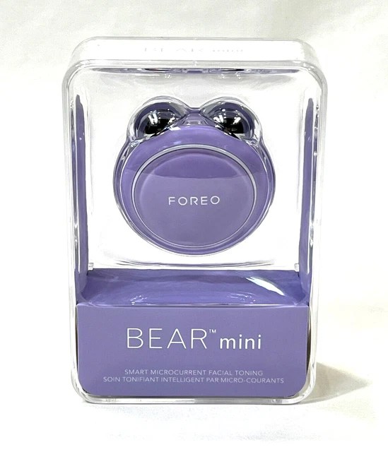 FOREO BEAR MINI Smart Microcurrent Facial Toning Device Lavender 129