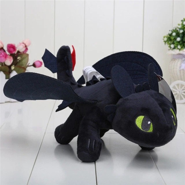 HOW TO TRAIN Your Dragon Figures Toothless Stuffed Plush Soft Toy Doll