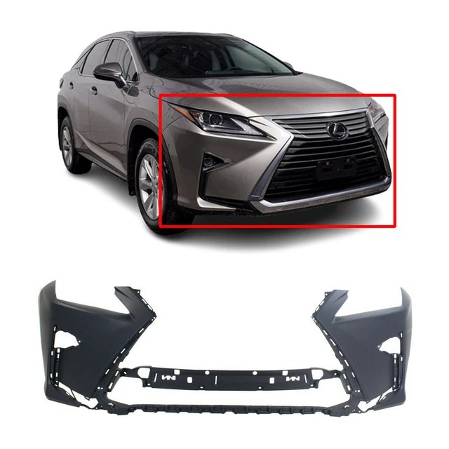 FRONT BUMPER COVER For 20162019 Lexus RX350 W/O Park Holes Primed