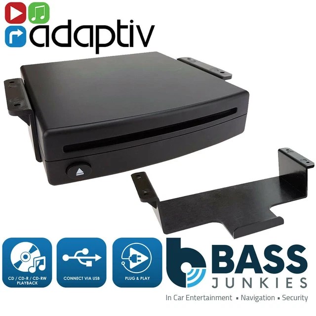 RETROFIT USB DIRECT Plug & Play Add on CD Player for Vehicles Without a