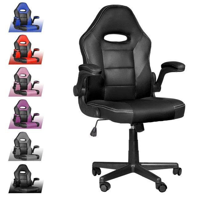 COMPUTER GAMING RACING Chair Swivel Ergonomic Office Desk Video Game