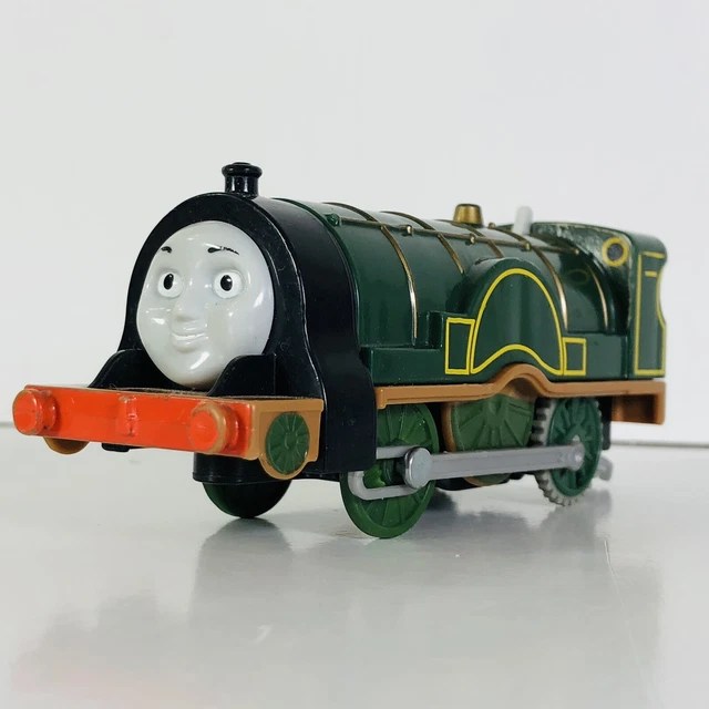 THOMAS THE TRAIN Emily Trackmaster Motorized Tank Engine Green Friends