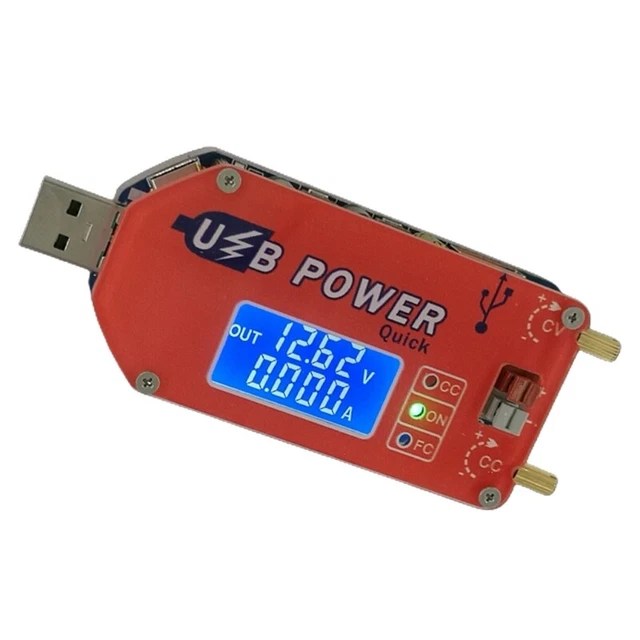 COMPACT ADJUSTABLE CONVERTER Fan Speed Control Potentiometer LCD