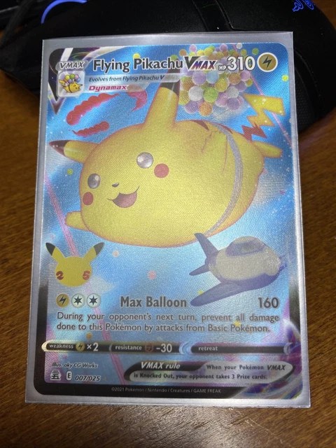 is flying pikachu vmax rare