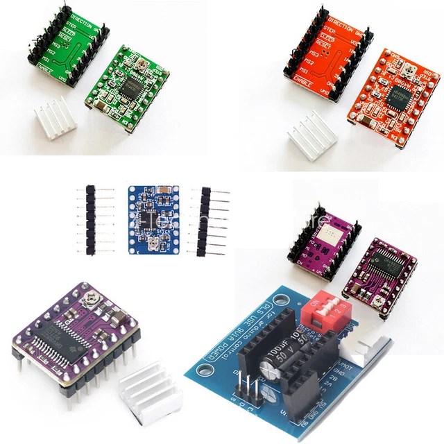 A4988/DRV8825 STEPPER DRIVER Board RAMPS Arduino Raspberry Pi ESP8266