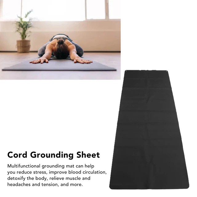 GROUNDING MAT BLACK Earthing Grounding Sheet Grounding Mat With