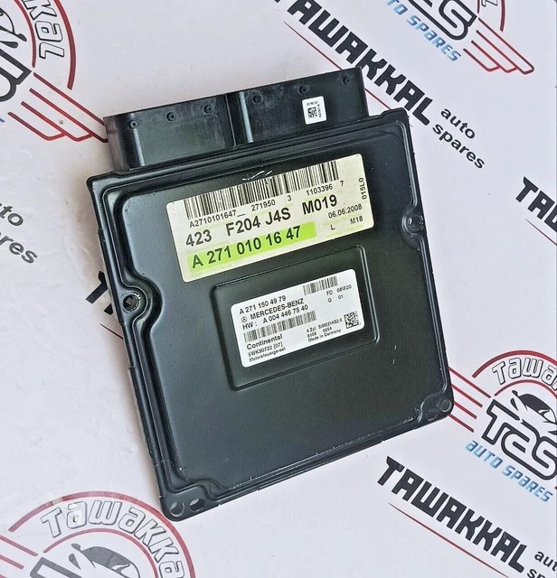 20082012 MERCEDES BENZ W204 C300 C350 Ecu Ecm Engine Control Module