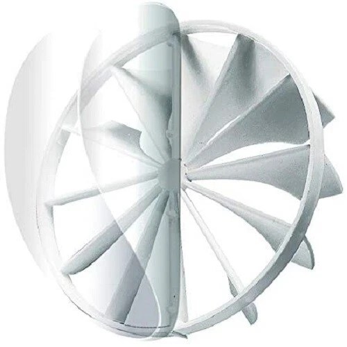 EXTRACTOR FAN NON Return Valve 100mm / 4inch, 125mm and 150 Ducting