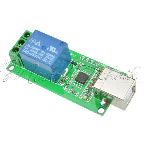 USB RELAY 5V 1 Channel Programmable Computer Control Relay For Smart