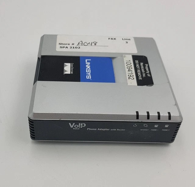 CISCO VOIP PHONE Adapter With Router Spa2102 4.00 PicClick AU