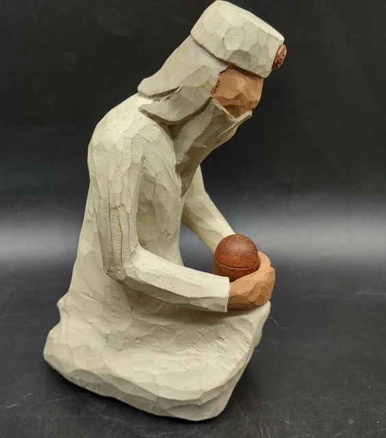 WILLOW TREE &THREE Wise Men" Nativity Figurine Kneeling Magi w/ Gift