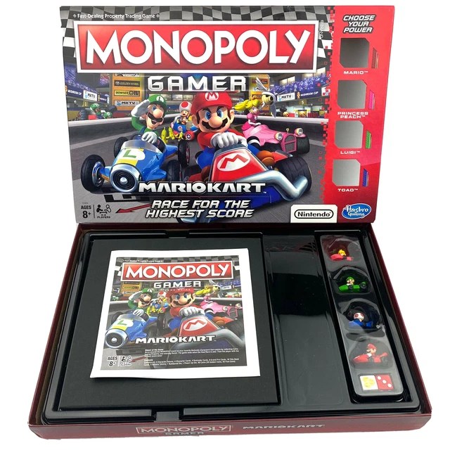 MONOPOLY GAMER MARIO Kart Complete (New Open Box) 16.95 PicClick