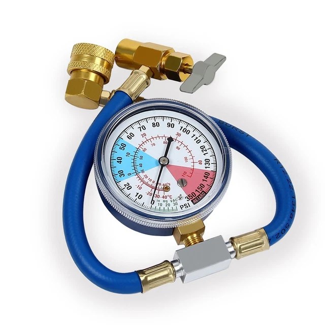 CAR AUTO AIR Conditioning R134A Refrigerant Recharge Measuring Hose