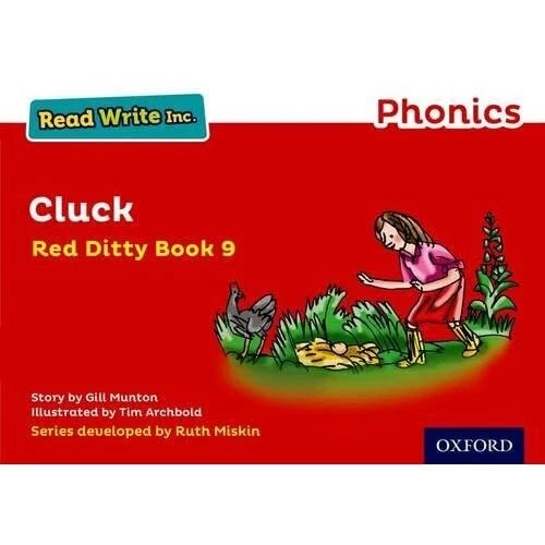 READ WRITE INC. Phonics Red Ditty Book 9 Cluck (Lesen Sie W