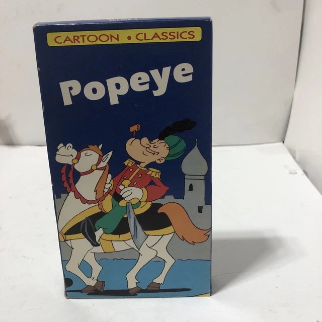 POPEYE CARTOON CLASSICS VHS 1991 RARE** 10.95 PicClick