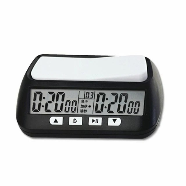 PROFESSIONAL CHESS CLOCK Digital Watch Count Up Down Timer Board Game