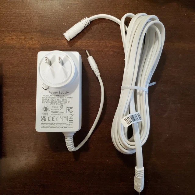 NEW! HUNTER DOUGLAS DC PlugIn For Rechargeable Powerview + 12 Ft