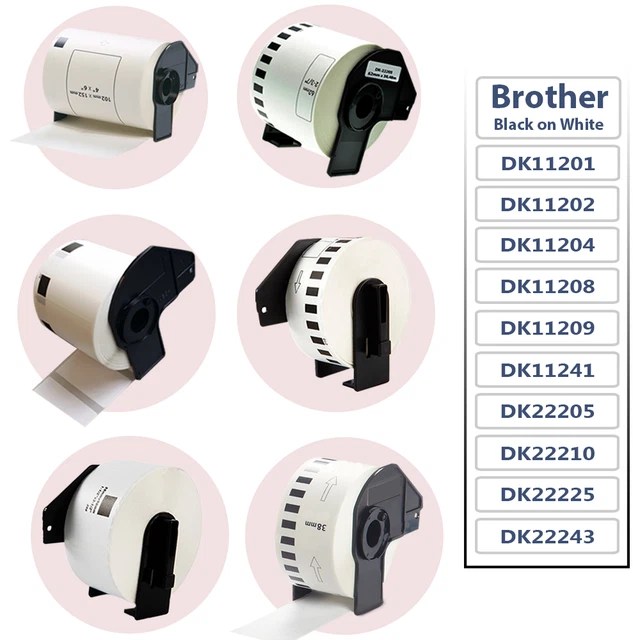 LABELS COMPATIBLE WITH Brother Printers QL570 QL700 QL700 QL560 QL720NW