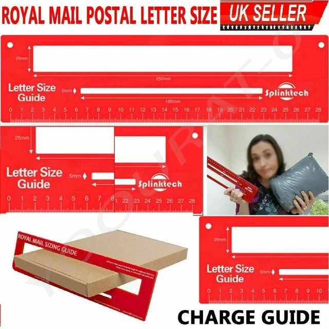 Royal Mail Post Office Letter Size Guide Template FOR SALE! PicClick UK