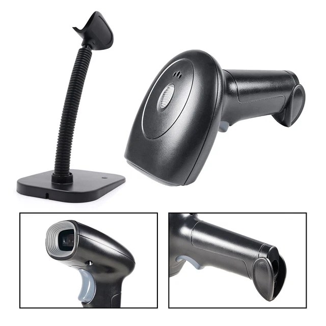 HS22 INTELLIGENT 1D+2D Laser Scanner Bar Code Reader Handheld Gun avec