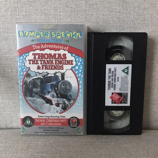THOMAS THE TANK Engine - Vhs Video - Thomas’ Christmas Party Bumper