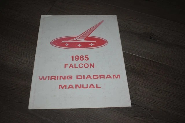 1965 FORD FALCON wiring diagram manual $5.00 - PicClick