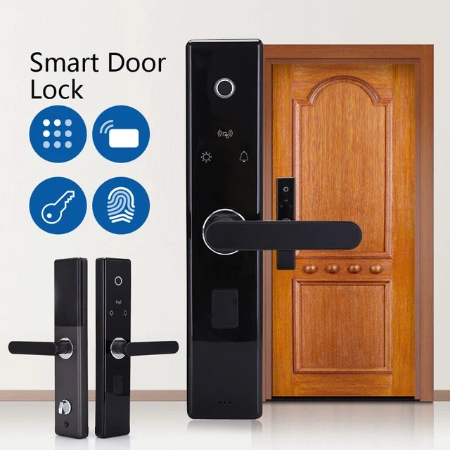 KEYLESS ENTRY SMART Door Lock Biometric Fingerprint Digital Keypad Door