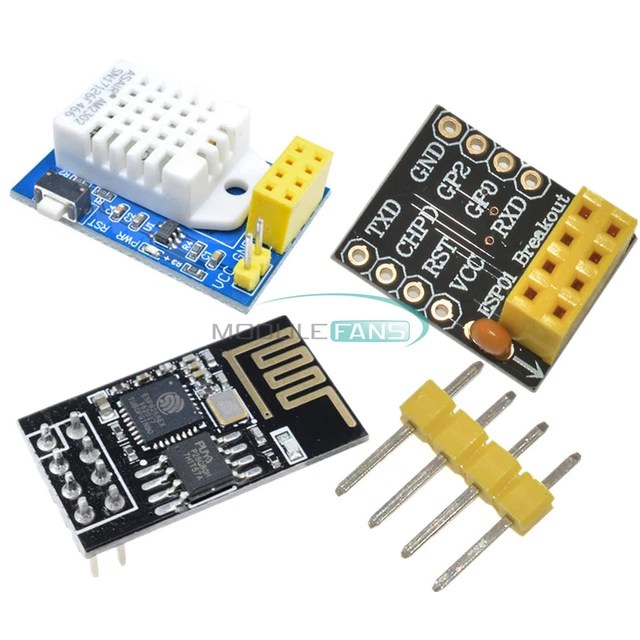 ESP01/ 01S DHT22 Temperature Humidity Sensor ESP8266 ESP01 Wifi