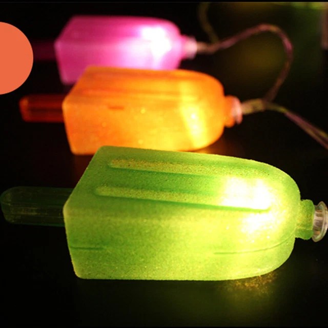 BATTERY OPERATED STRING Lights Popsicle String Light Ice Popsicle Light