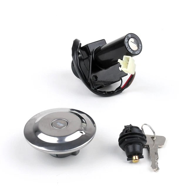 IGNITION SWITCH GAS Cap Seat Lock Key Set For Yamaha YBR125 YBR 125