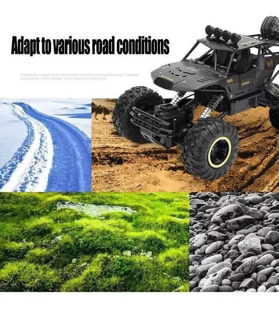 XL LARGE REMOTE Control RC Cars Big Wheel Car Monster Truck 4WD Kid Toy