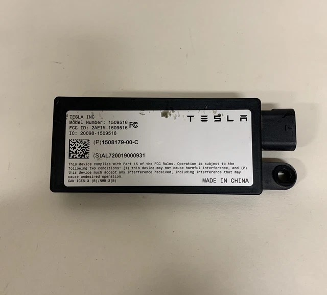 TESLA MODEL Y Bluetooth Rear Antenna Module Unit Oem 2020 2022 154.