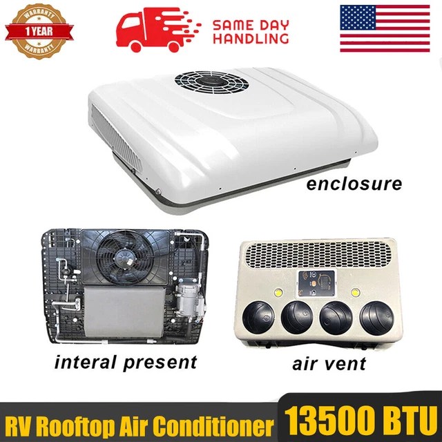12V RV ROOFTOP Air Conditioner Powerful Electric AC Unit For Truck RV
