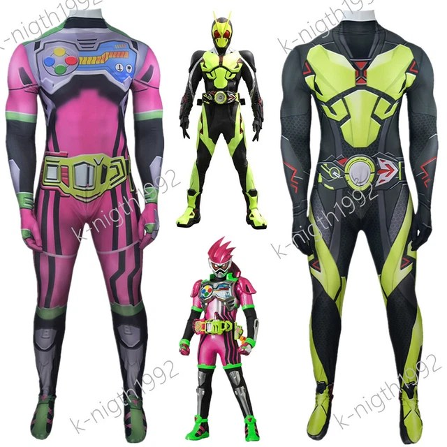 ZENTAI ANIME MASKED Rider Kamen Rider ExAid ZeroOne Cosplay Costume
