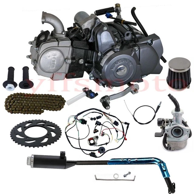 LIFAN 125CC KICK Start Engine Motor Full Kit for Honda Motorcycle CT70