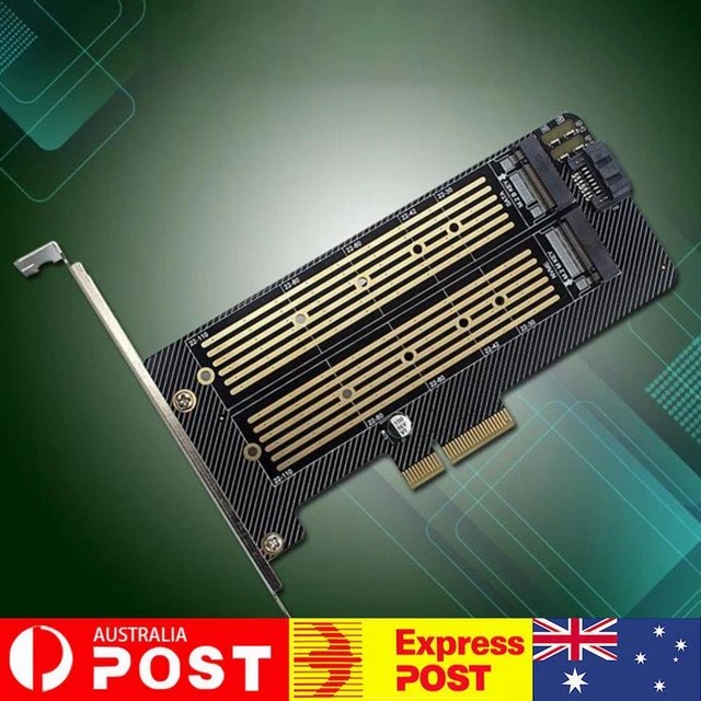 M.2 NVME NGFF SSD To PCI-E Adapter Card NVME 32Gbps Expansion Card SATA