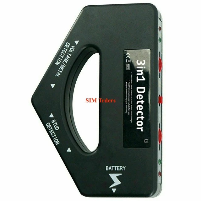 3 IN 1 METAL DETECTOR PIPE STUD WALL FINDER AC LIVE WIRE WOOD COPPER