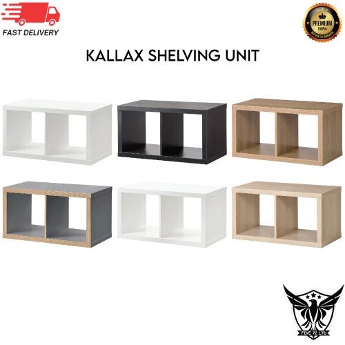 IKEA KALLAX SHELVING Unit Bookcase Display Rack Durable Storage