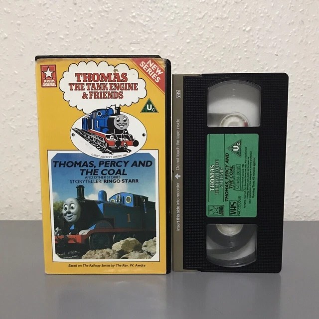 THOMAS THE TANK Engine & Friends Vhs Video Thomas, Percy And The