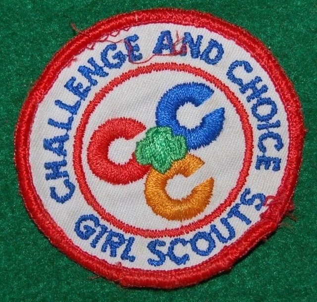 VINTAGE GIRL SCOUT PATCH 41th GIRL SCOUT CONVENTION DENVER USED £