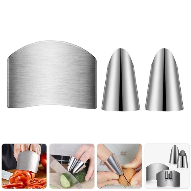 3 PCS KITCHEN Hand Protectors Finger Vegetable Guards £6.18 PicClick UK