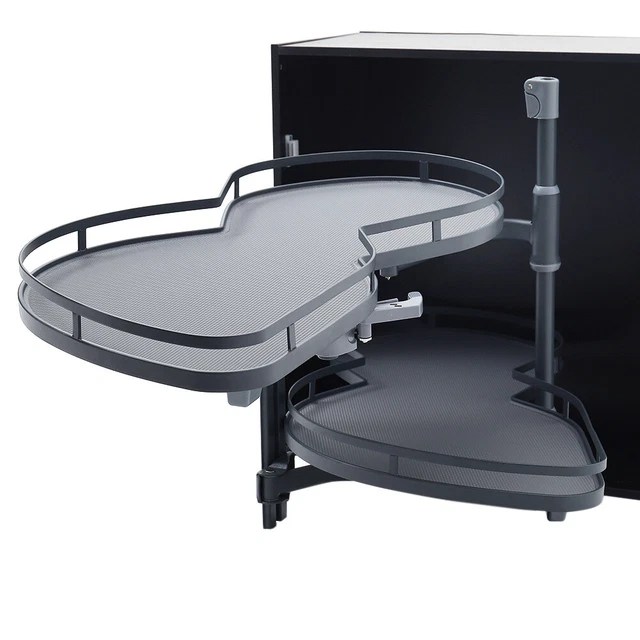 KITCHEN CORNER PULL Out Shelves Solid Base Soft Close 900mm/1000mm