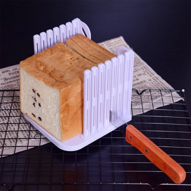 TOAST LOAF CUTTER Multifunctional Toast Loaf Slicing Machine for