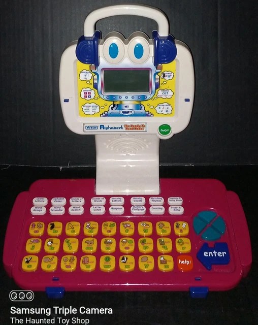 VTECH &ALPHABERT& - The Ready To Read Robot Games Activity Laptop (90s
