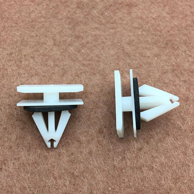 10 CAR ROCKER Panel Molding Trim Retainer Clips for Jeep Liberty Dodge